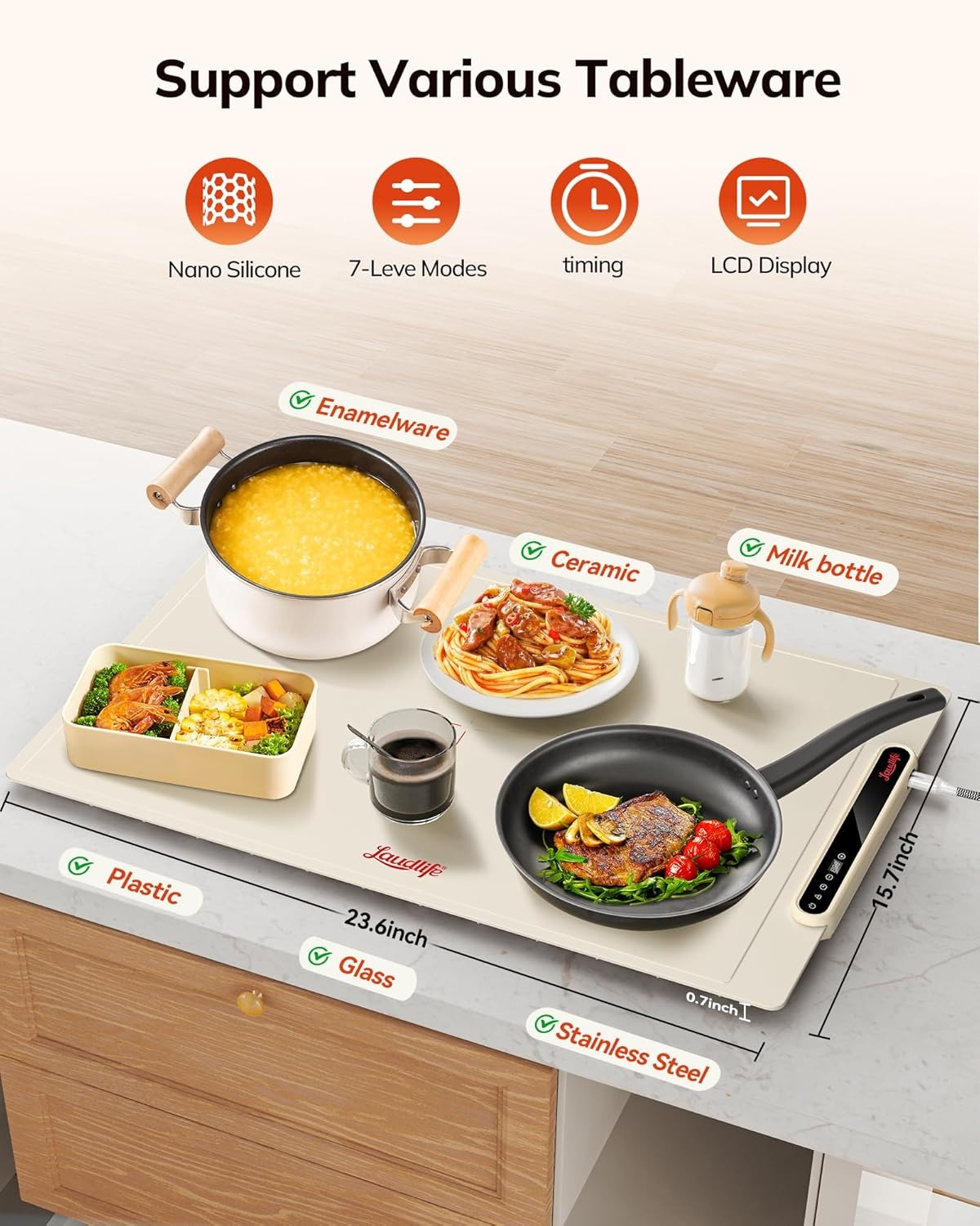 Tempura™ – Plateau Chauffant Pliable Intelligent