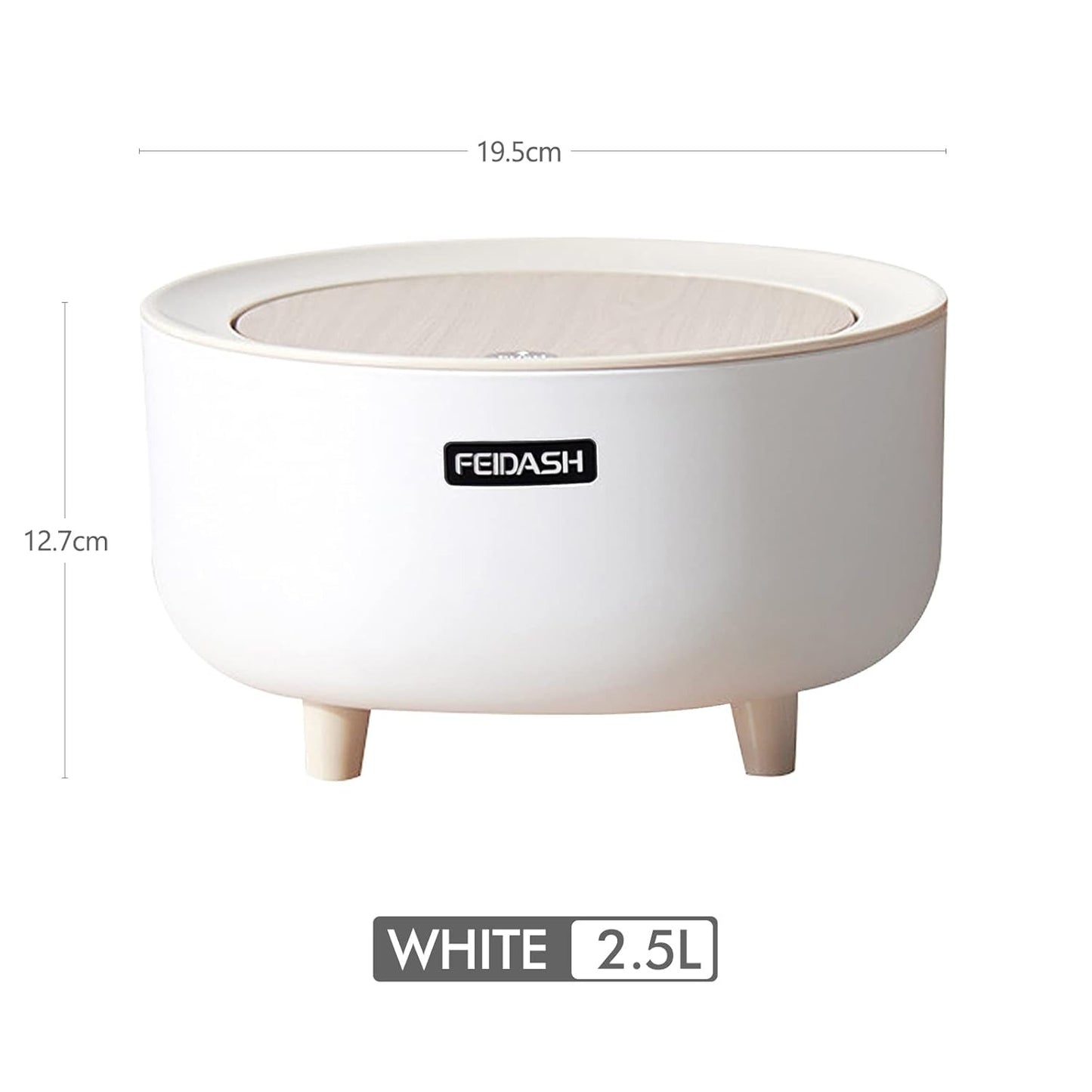 PressBin™ – Poubelle de Presse Japonaise avec Couvercle