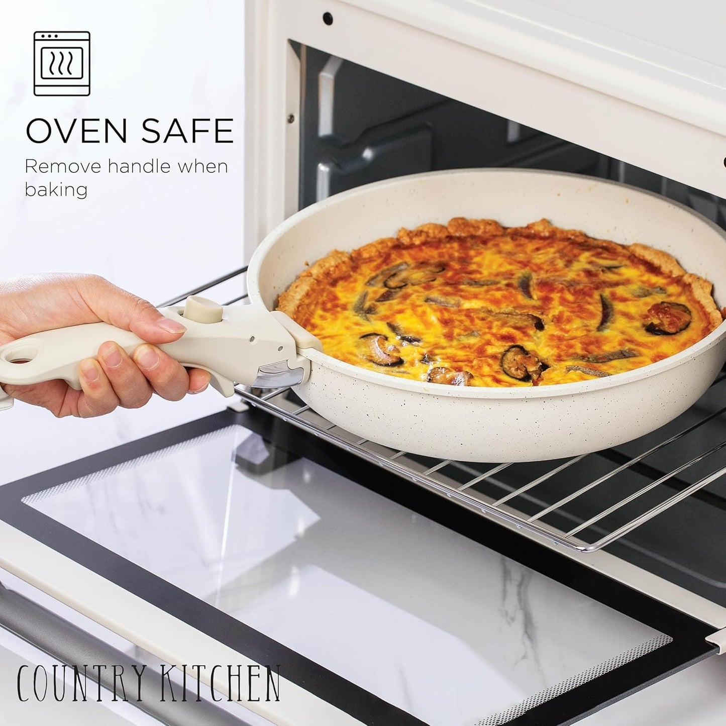 CulinaSet™ – Set de Cuisine Deluxe 15 Pièces avec Poignées Amovibles