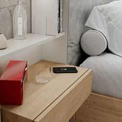 ChargePad™ – Le Chargeur Sans Fil Invisible et Élégant Sous Bureau