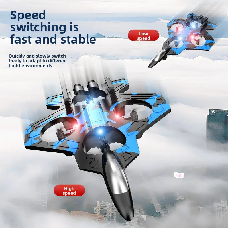 SkyJet Pro™ – L’Avion Télécommandé à Contrôle Gestuel & Cascades 360°