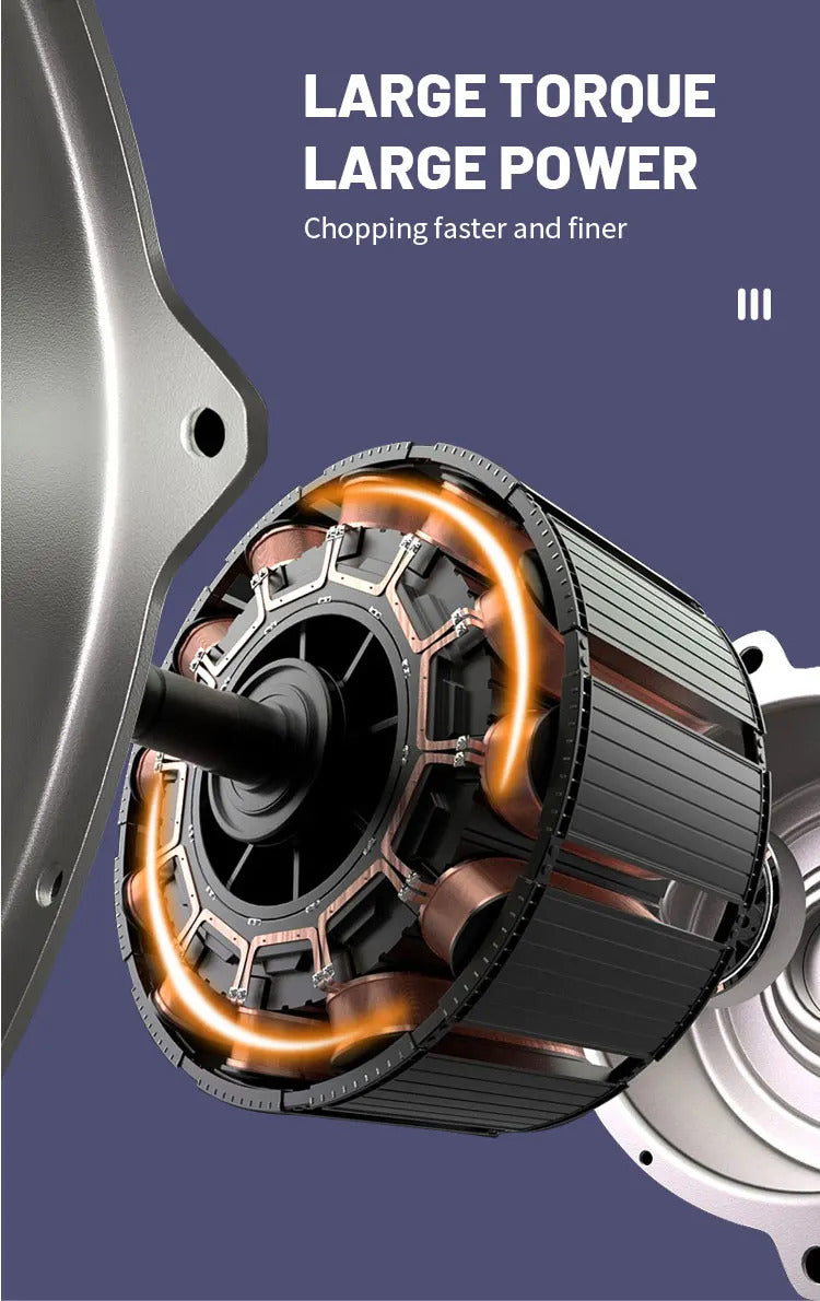 CutMate™ – Le Mini Hachoir Électrique Rechargeable