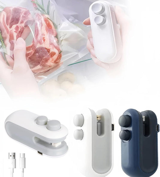 SnapLock™ – Le mini scelleur thermique rechargeable qui garde vos aliments frais plus longtemps